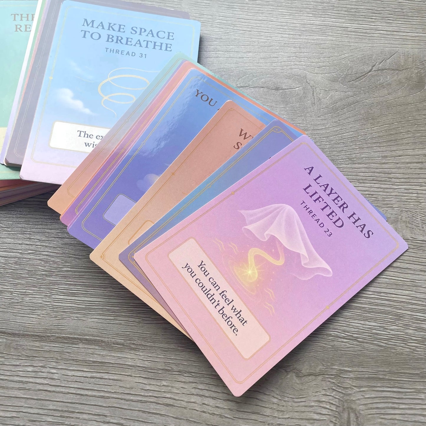 Whispers from the Lightweaver, An Oracle Card Deck by Audrey Aelthira (Pre-Order) with FREE Crystal Wish Tree Bottle