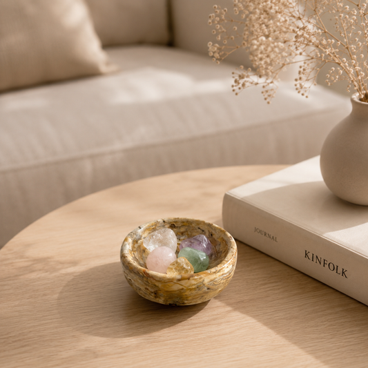 Crazy Lace Agate Crystal Bowl