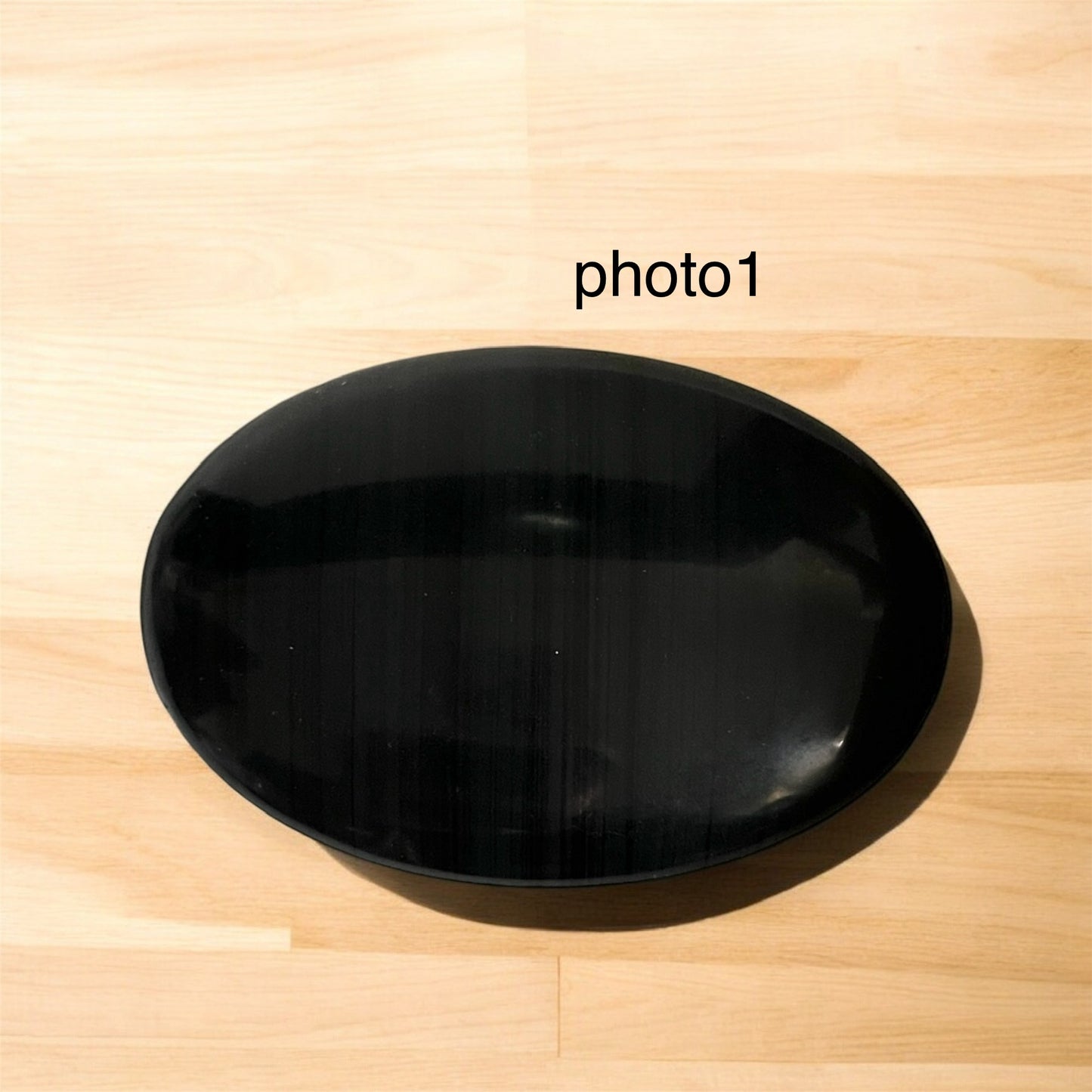 Ice Obsidian Palmstone
