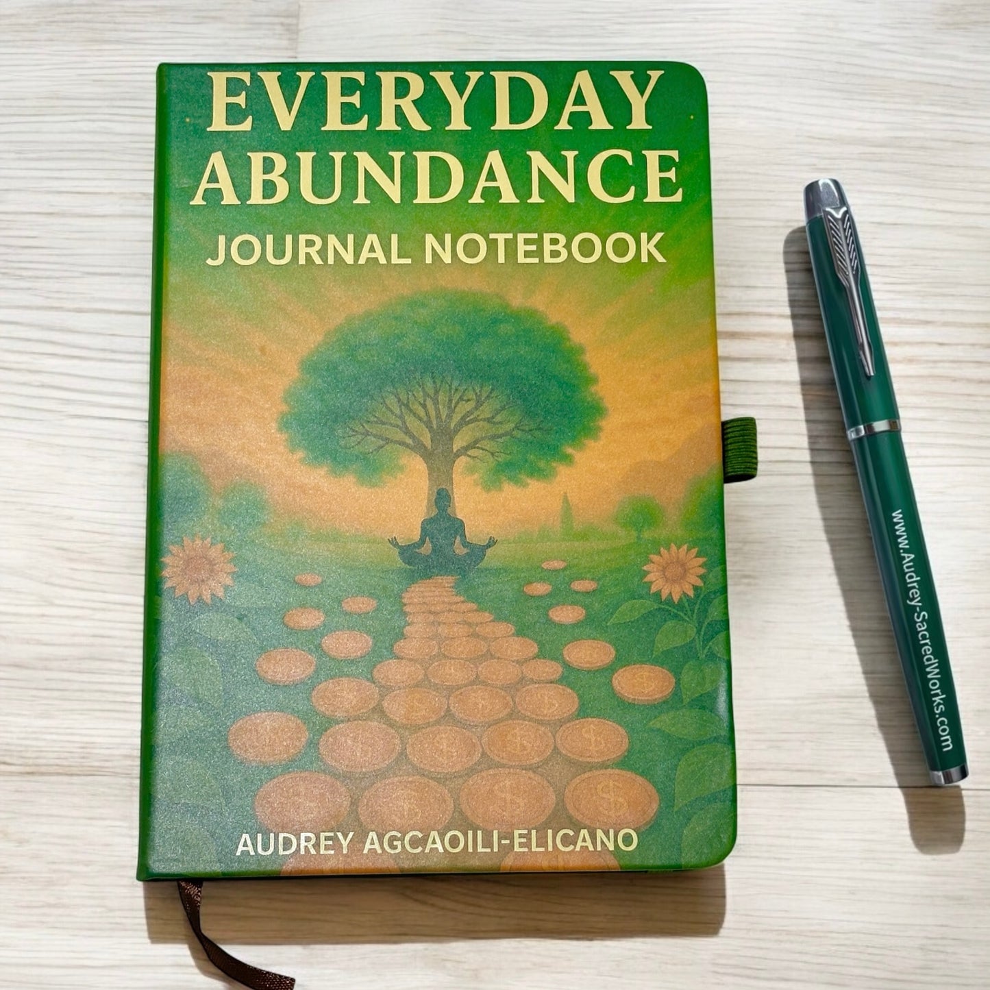 Abundance Journal & Lucky Pen Bundle (Encoded & Attuned)