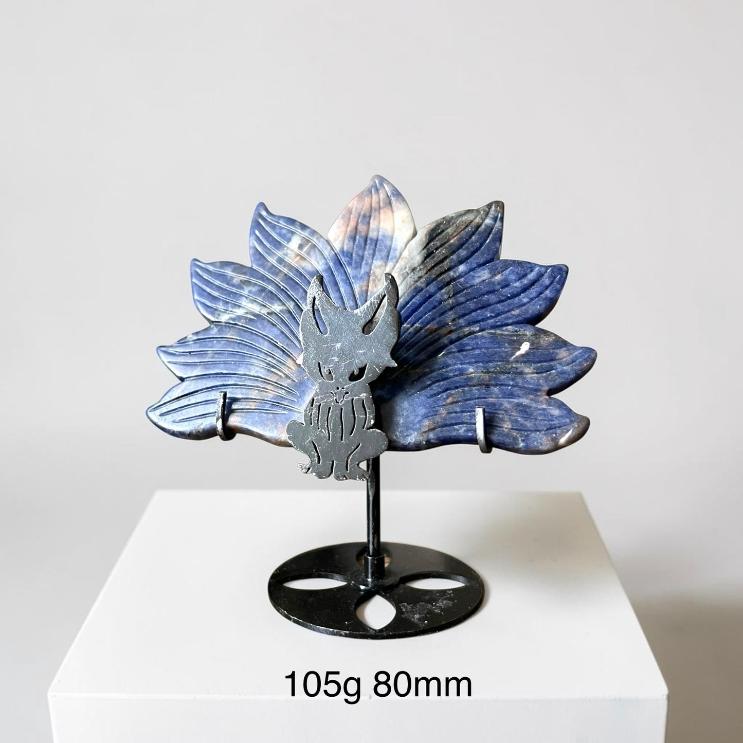 Blue Sodalite Nine-Tailed Fox