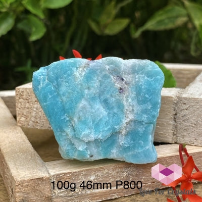 Amazonite Raw Crystal (Brazil) 100G 46Mm
