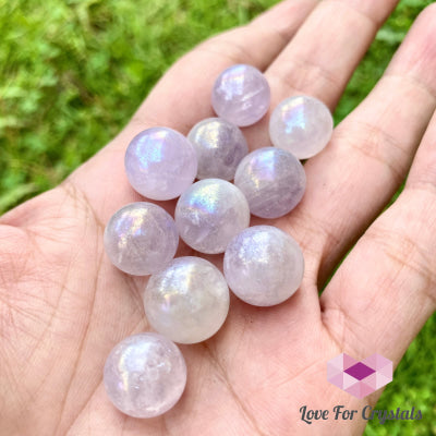 Angel Aura Amethyst Mini Spheres Sphere