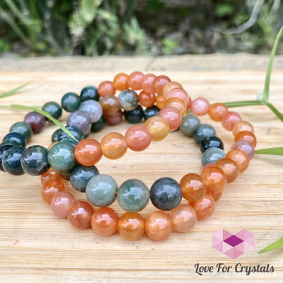 Vitality And Motivation Bracelet (Fire Agate & Bloodstone) Enhancement Series
