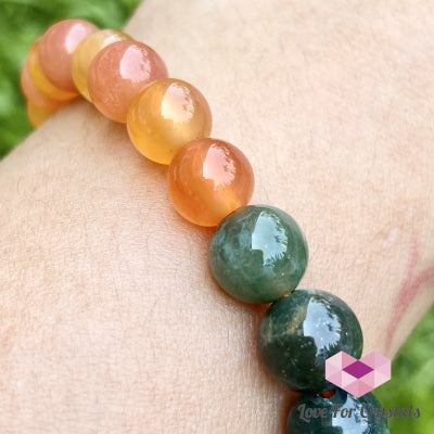 Vitality And Motivation Bracelet (Fire Agate & Bloodstone) Enhancement Series