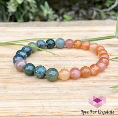 Vitality And Motivation Bracelet (Fire Agate & Bloodstone) Enhancement Series