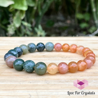 Vitality And Motivation Bracelet (Fire Agate & Bloodstone) Enhancement Series