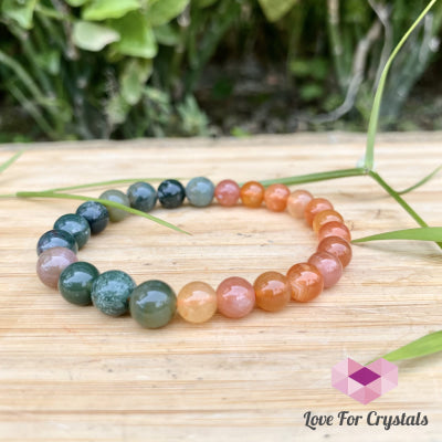 Vitality And Motivation Bracelet (Fire Agate & Bloodstone) Enhancement Series