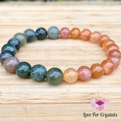 Vitality And Motivation Bracelet (Fire Agate & Bloodstone) Enhancement Series