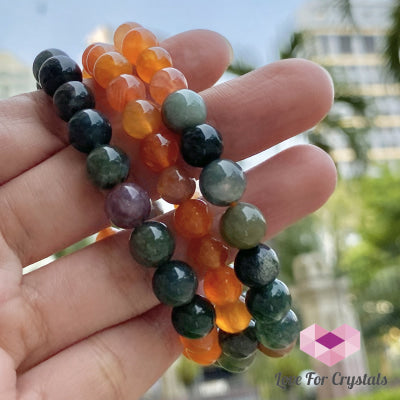 Vitality And Motivation Bracelet (Fire Agate & Bloodstone) Enhancement Series