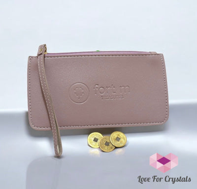 Attract Money Wallet (Shirts of Fortune) by Fort M Treasures - Limited Edition Purple