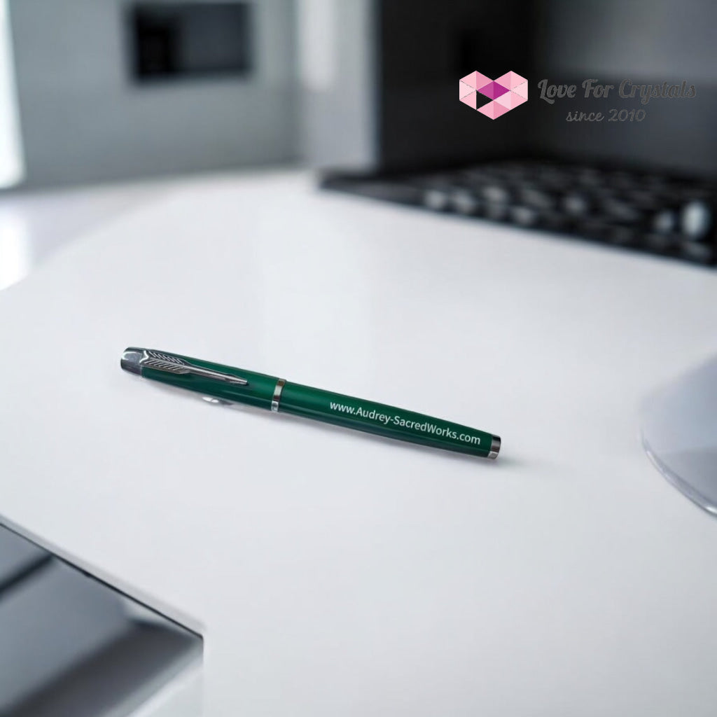 Audrey’s Lucky Pen (Encoded & Attuned) Black Ink Roller Ball