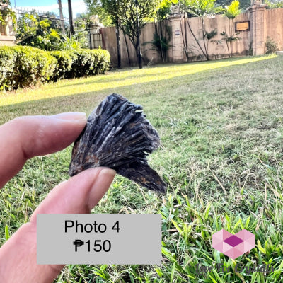 Black Kyanite Raw (Brazil) - Rare Photo 4