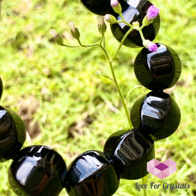 Black Onyx 10Mm Faceted Bracelet