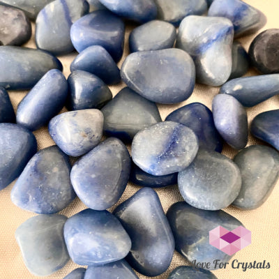 Blue Aventurine Tumbled Quartz Crystal (Brazil)