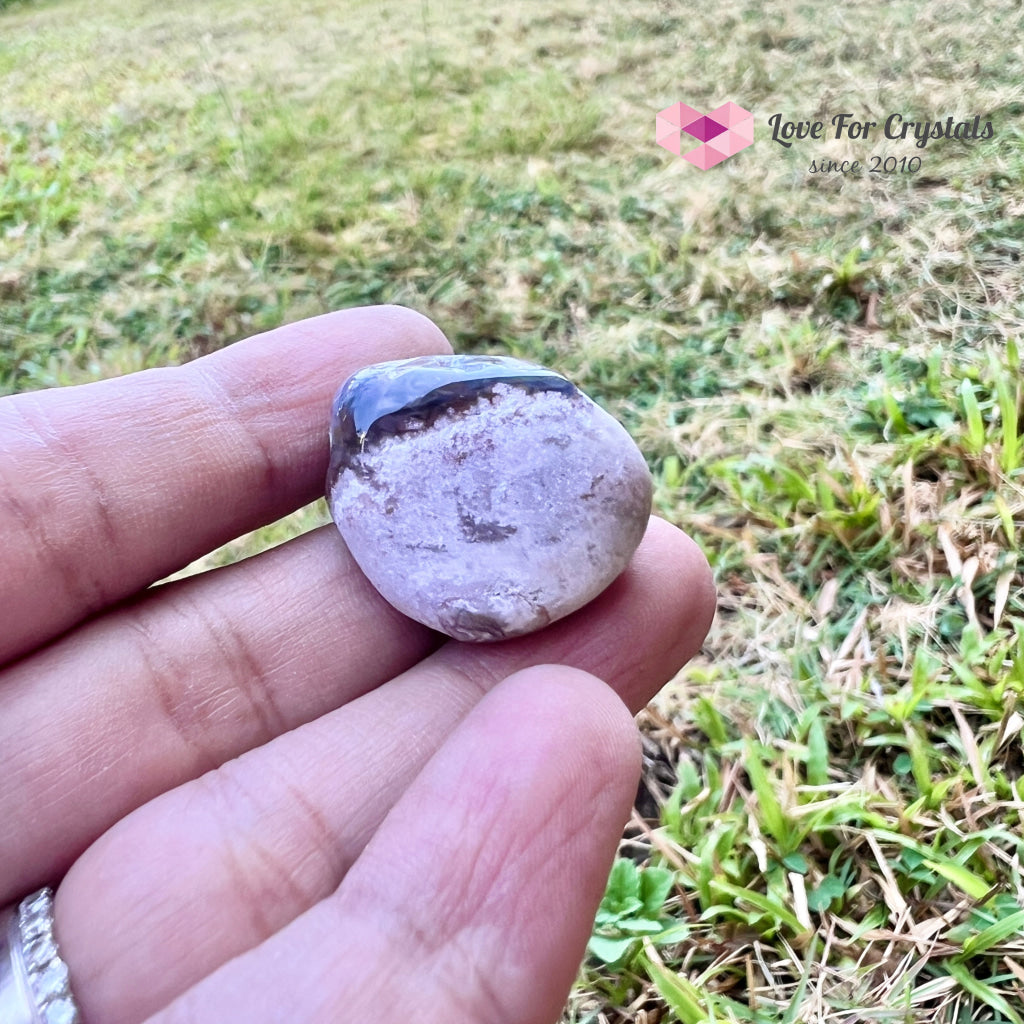 Blue Flower Agate Tumbled