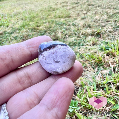 Blue Flower Agate Tumbled