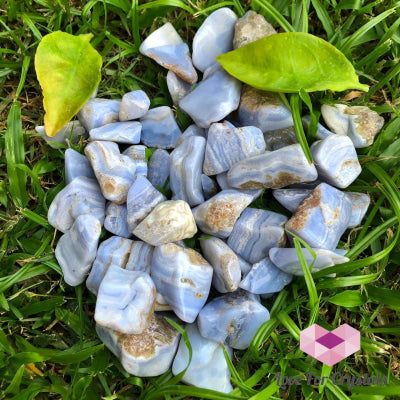 Blue Lace Agate Tumbed (South Africa) Tumbled