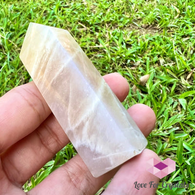 Blue Moonstone Obelisk Tower Crystal Points