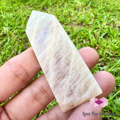 Blue Moonstone Obelisk Tower Crystal Points