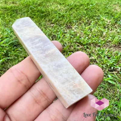 Blue Moonstone Obelisk Tower Crystal Points