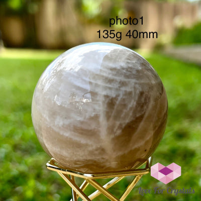 Blue Moonstone Sphere photo1 Sphere