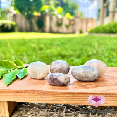 Blue Moonstone Tumbled