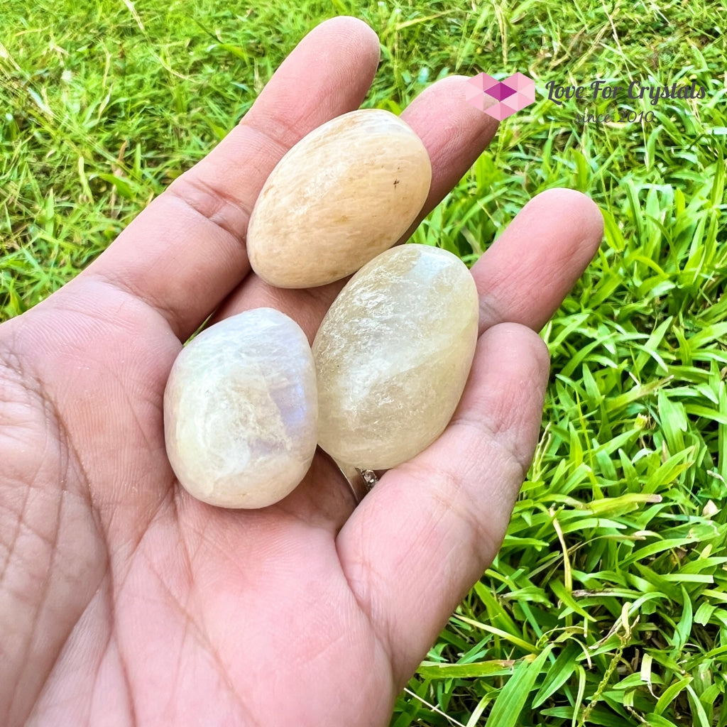 Blue Moonstone Tumbled