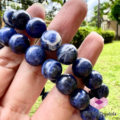 Blue Sodalite 10Mm Bracelet 6.5