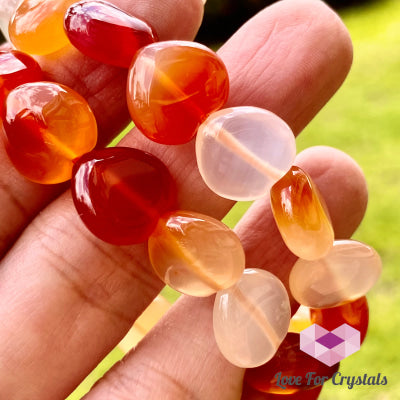 Carnelian Hearts Gemstone Energy Bracelet (10Mm)