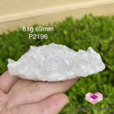 Clear Quartz Mini Clusters (Tomas Gonzaga Brazil) 61G 69Mm Cluster