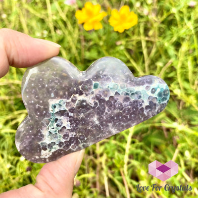Cloud Hand Carved Crystals (45X70Mm) Crystals