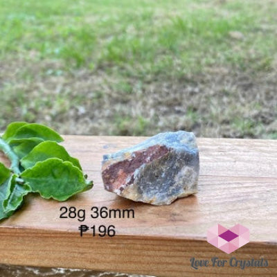 Crazy Lace Agate Raw 28g 36mm Raw crystal