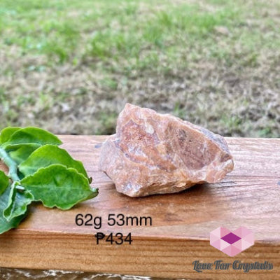 Crazy Lace Agate Raw 62g 53mm Raw crystal