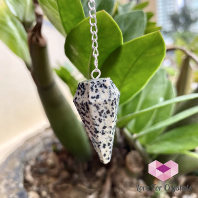 Dalmatian Jasper Crystal Pendulum (30Mm)