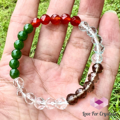 Feng Shui 5-Element Crystal Remedy Bracelet (6Mm) 6.0