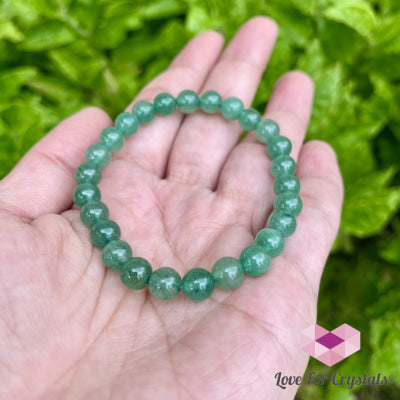 Green Aventurine Bracelet 6Mm Round (Brazil) 5.5
