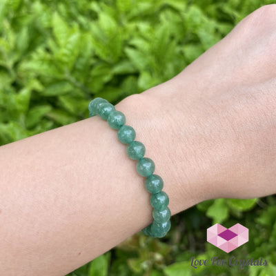 Green Aventurine Bracelet 6Mm Round (Brazil) 6