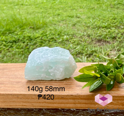 Green Fluorite Raw Stones 140g 58mm