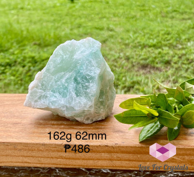 Green Fluorite Raw Stones 162g 62mm