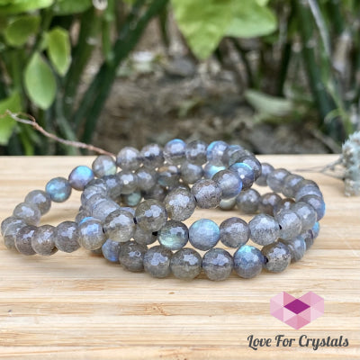 Labradorite Bracelet 8Mm Faceted (Madagascar) Aaa