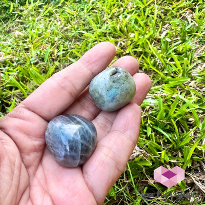 Labradorite Tumbled (Madagascar) Per Piece 25Mm