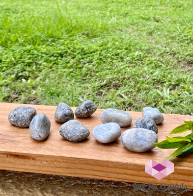 Labradorite Tumbled Stones 20mm 2pcs