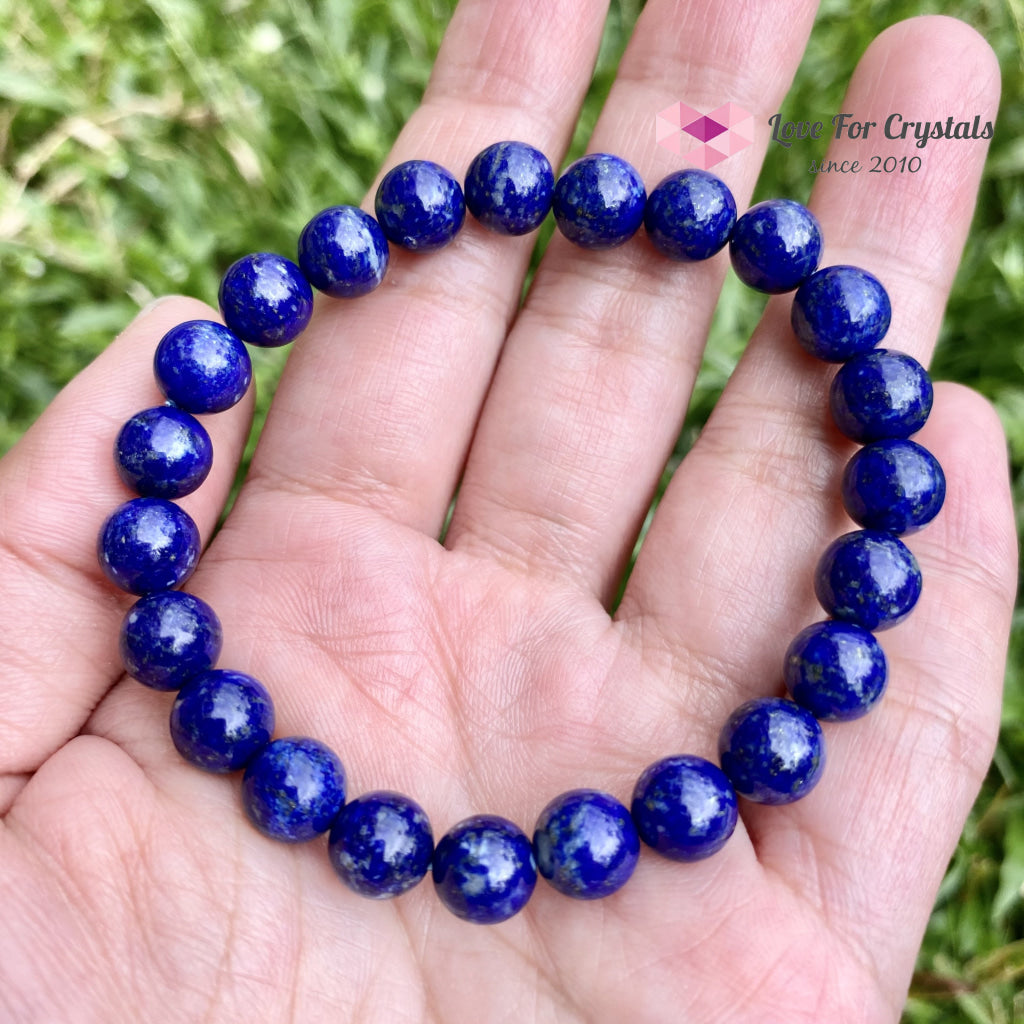 Lapis Lazuli Bracelet Aaa 8Mm