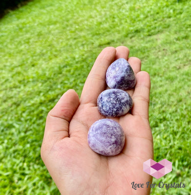 Lepidolite Lilac Tumbled (India) Tumbled