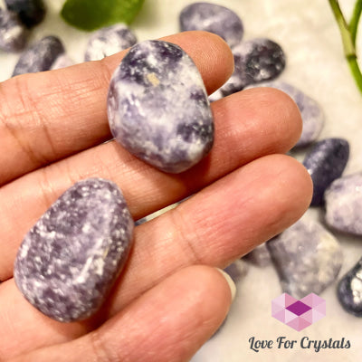 Lepidolite Lilac (India) 25Mm Tumbled