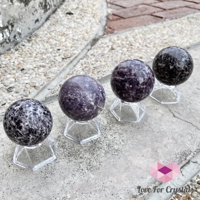 Lepidolite Sphere (Brazil)