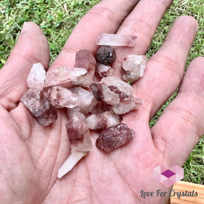 Lithium Quartz Mini Raw Clusters (Brazil) - Rare! Cluster