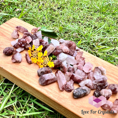 Lithium Quartz Mini Raw Clusters (Brazil) - Rare! Cluster