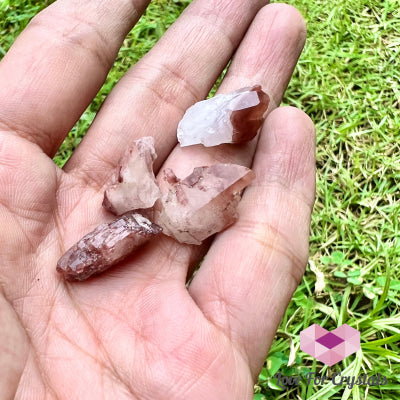 Lithium Quartz Mini Raw Clusters (Brazil) - Rare! Cluster